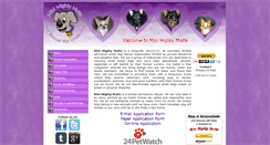 Desktop Screenshot of minimightymutts.com